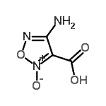 CAS#: 300586-80-5, 4-Amino-1,2,5-Oxadiazole-3-Carboxylic Acid 2-Oxide