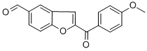 CAS#: 300664-77-1, 2-(4-Methoxybenzoyl)-1-Benzofuran-5-Carbaldehyde