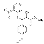 CAS#: 30067-00-6, Methyl 2-Hydroxy-3-(4-Methoxyphenyl)-3-[(2-Nitrophenyl)Sulfanyl]Propanoate