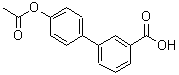 CAS#: 300675-38-1, 4'-Acetoxy-3-Biphenylcarboxylic Acid