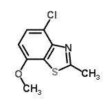 CAS#: 300706-39-2, 4-Chloro-7-Methoxy-2-Methyl-1,3-Benzothiazole