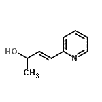 CAS 登录号：300804-02-8， (3E)-4-(2-吡啶基)-3-丁烯-2-醇