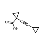 CAS#: 30116-04-2, 1-(Cyclopropylethynyl)Cyclopropanecarboxylic Acid