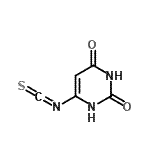 CAS 登录号：301236-45-3， 6-异硫氰酸基-2,4(1H,3H)-嘧啶二酮