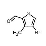 CAS#: 30153-47-0, 4-Bromo-3-Methyl-2-Thiophenecarbaldehyde