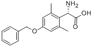 CAS 登录号：301537-11-1， (S)-氨基-(4-苄氧基-2,6-二甲基-苯基)-乙酸