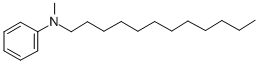 CAS 登录号：30189-91-4， N-十二烷基-N-甲基苯胺