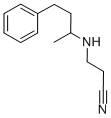 CAS 登录号：302785-50-8， 3-(1-甲基-3-苯基-丙基氨基)-丙腈