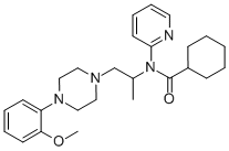 CAS#: 302900-97-6, N-[2-[4-(2-Methoxyphenyl)Piperazino]-1-Methylethyl]-N-Pyridin-2-Ylcyclohexanecarboxamide