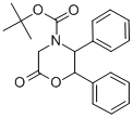 CAS#: 302911-78-0, tert-Butyl 6-oxo-2,3-diphenyl-4-morpholinecarboxylate