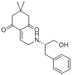 CAS 登录号：302916-36-5， 2-[1-[[(1S)-1-(羟基甲基)-2-苯基乙基]氨基]乙亚基]-5,5-二甲基-1,3-环己烷二酮