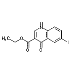 CAS#: 302949-01-5, Ethyl 6-Iodo-4-Oxo-1,4-Dihydro-3-Quinolinecarboxylate