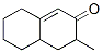 CAS 登录号：30297-14-4， 4,4a,5,6,7,8-六氢-3-甲基萘-2(3H)-酮