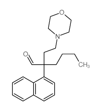 CAS 登录号：30301-13-4， 2-(2-吗啉-4-基乙基)-2-萘-1-基己醛