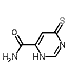 CAS#: 303024-25-1, 6-Thioxo-1,6-Dihydro-4-Pyrimidinecarboxamide
