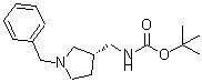 CAS 登录号：303111-41-3， (S)-1-苄基-3-N-叔丁氧羰基-氨基甲基吡咯烷
