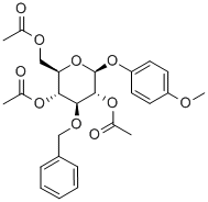 CAS#: 303127-79-9, 4-Methoxyphenyl 2,4,6-Tri-O-Acetyl-3-O-Benzyl-beta-D-Glucopyranoside
