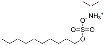CAS 登录号：3032-58-4， 单十二烷基硫酸盐异丙胺盐(1:1)