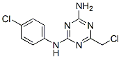 CAS 登录号：30355-61-4， 6-(氯甲基)-N-(4-氯苯基)-1,3,5-三嗪-2,4-二胺