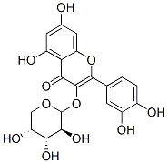 CAS#: 30370-87-7, 3-(Arabinosyloxy)-2-(3,4-Dihydroxyphenyl)-5,7-Dihydroxy-4H-1-Benzopyran-4-One