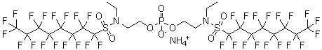 CAS#: 30381-98-7, Ammonium Bis[2-[N-Ethyl(Heptadecafluorooctane)Sulphonylamino]Ethyl] Phosphate