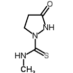 CAS 登录号：303994-98-1， N-甲基-3-氧代-1-吡唑烷硫代甲酰胺