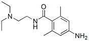 CAS 登录号：30459-65-5， 4-氨基-N-(2-二乙基氨基乙基)-2,6-二甲基苯甲酰胺