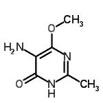 CAS 登录号：304646-52-4， 5-氨基-6-甲氧基-2-甲基-4(3H)-嘧啶酮