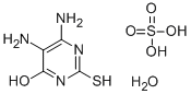 CAS#: 304851-89-6, 4,5-Diamino-6-hydroxy-2-mercaptopyrimidine hemisulfate salt hydrate