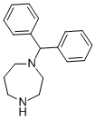 CAS#: 30486-56-7, 1-(Diphenylmethyl)Hexahydro-1H-1,4-Diazepine