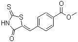 CAS#: 304861-41-4, Methyl 4-[(Z)-(4-Oxo-2-Thioxo-1,3-Thiazolidin-5-Ylidene)Methyl]Benzoate