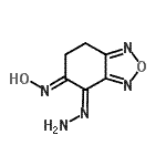 CAS#: 304873-12-9, (4Z,5E)-4-Hydrazono-N-Hydroxy-6,7-Dihydro-2,1,3-Benzoxadiazol-5(4H)-Imine