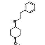 CAS#: 30508-81-7, 1-Methyl-N-(2-Phenylethyl)-4-Piperidinamine