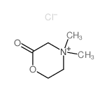CAS#: 3053-29-0, 4,4-Dimethylmorpholin-4-Ium-2-One Chloride