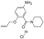 CAS#: 30533-71-2, [5-Amino-2-(2-Propen-1-Yloxy)Phenyl]-1-Piperidinyl-Methanone Hydrochloride