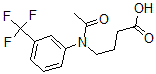CAS#: 30544-58-2, 4-[Acetyl-[3-(Trifluoromethyl)Phenyl]Amino]Butanoic Acid