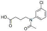 CAS 登录号：30544-59-3， 4-[乙酰基-(3-氯苯基)氨基]丁酸