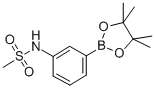 CAS 登录号：305448-92-4， 3-甲烷磺酰基氨基苯硼酸频哪醇酯