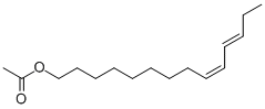 CAS 登录号：30562-09-5， (Z,E)-9,11-十四碳二烯-1-醇乙酸酯