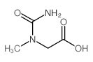 CAS 登录号：30565-25-4， N-(氨基羰基)-N-甲基甘氨酸