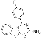 CAS#: 305852-99-7, 4-(4-Fluorophenyl)-1,4-Dihydro[1,3,5]Triazino[1,2-a]Benzimidazol-2-Amine