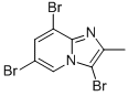 CAS 登录号：306280-28-4， 3,6,8-三溴-2-甲基咪唑并[1,2-a]吡啶