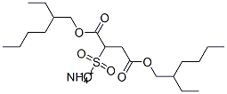 CAS 登录号：30673-56-4， 1,4-二(2-乙基己基)磺酸基琥珀酸酯铵盐