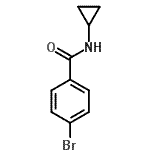 CAS#: 306745-64-2, 4-Bromo-N-Cyclopropylbenzamide