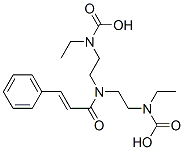 CAS 登录号：30687-23-1， 2-[2-(乙基氨基甲酰氧基)乙基-[(E)-3-苯基丙-2-烯酰基]氨基]乙基N-乙基氨基甲酸酯
