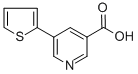 CAS 登录号：306934-96-3， 5-(2-噻吩基)烟酸