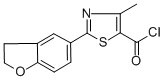 CAS 登录号：306936-09-4， 2-(2,3-二氢-1-苯并呋喃-5-基)-4-甲基-1,3-噻唑-5-甲酰氯