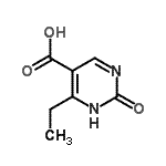 CAS#: 306960-69-0, 6-Ethyl-2-Oxo-1,2-Dihydro-5-Pyrimidinecarboxylic Acid