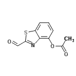 CAS#: 30740-99-9, 2-Formyl-1,3-Benzothiazol-4-Yl Acetate