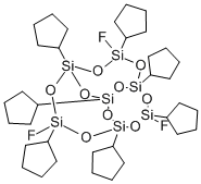 CAS#: 307531-89-1, endo-3,7,14-Trifluoro-1,3,5,7,9,11,14-heptacyclopentyltricyclo[7.3.3.15,11]heptasiloxane